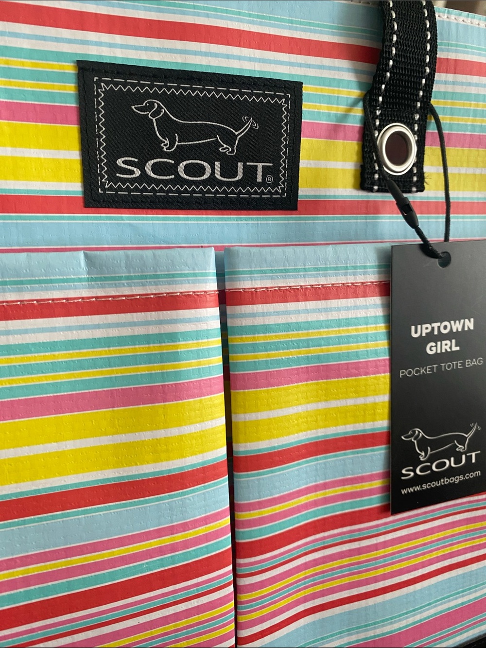 SCOUT Uptown Girl Tote Bag and Toiletry Makeup Bag NWT - Picture 14 of 14